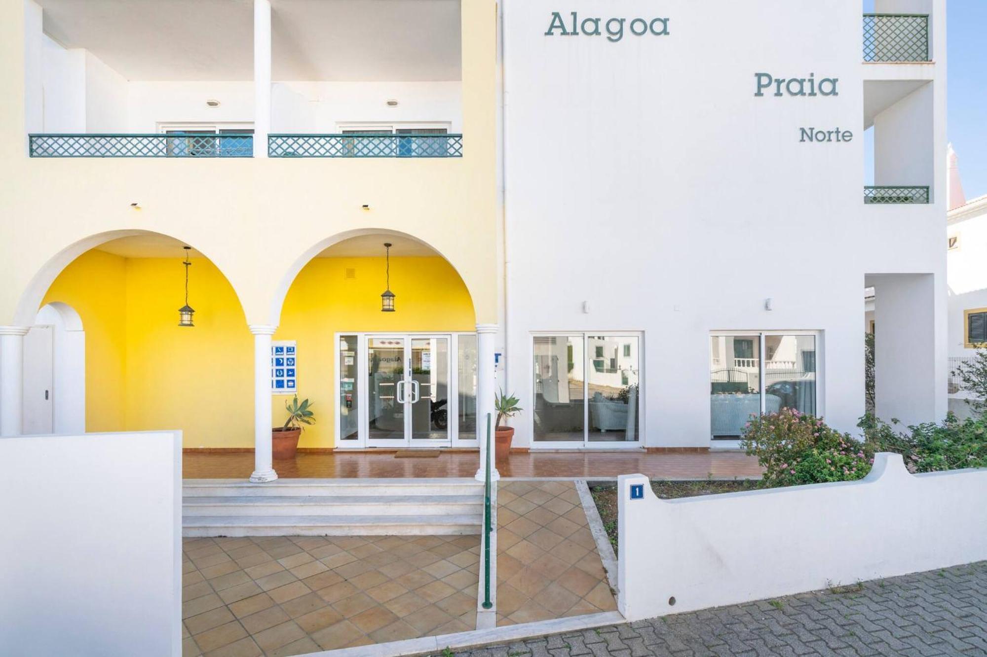 Apartamentos Turisticos Alagoa Praia Altura Exteriör bild